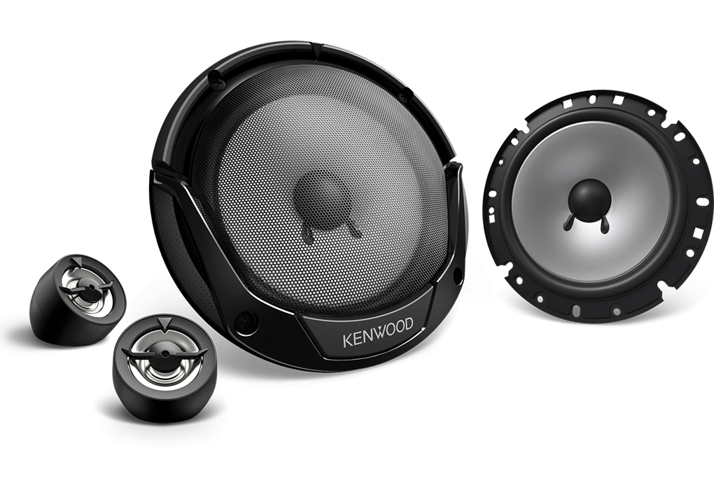 Altavoces de coche Kenwood 2 vías 30W RMS Negro KFC-E170P
