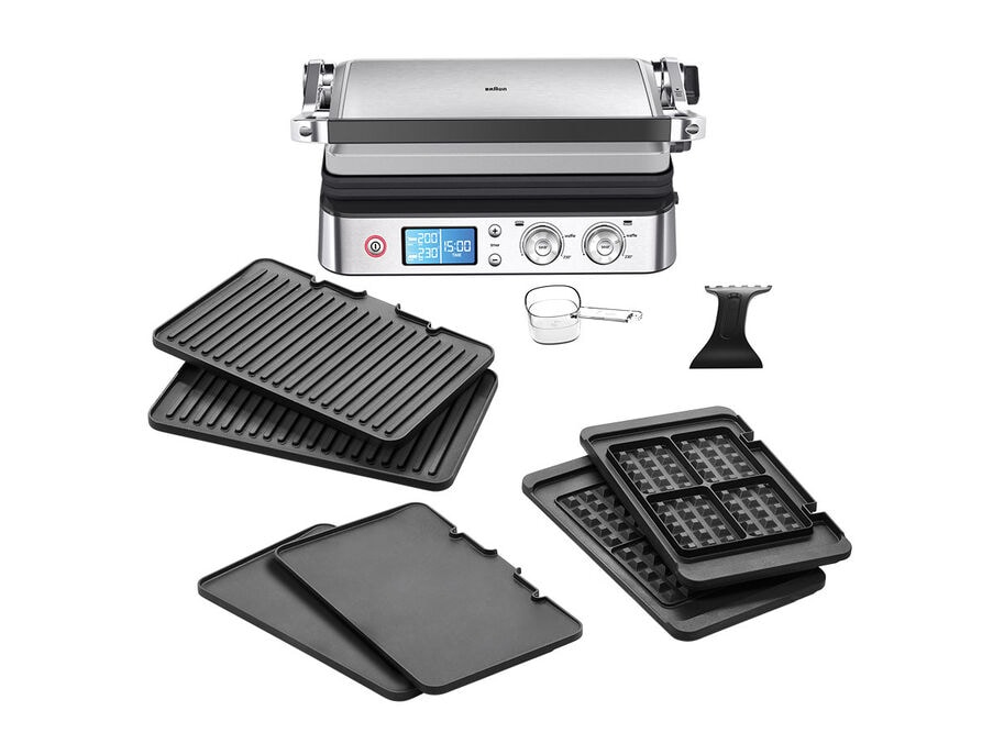 Braun MultiGrill 9 Contact grill CG 9047 Black/Stainless steel CG9047