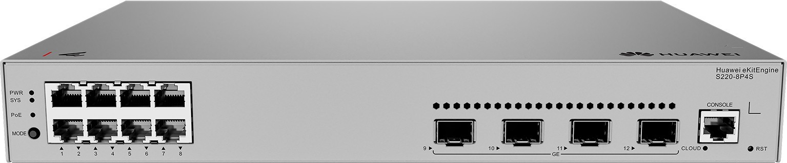 HUAWEI eKit S220 Series S220-8P4S Gestionado L2 Gigabit 98012552