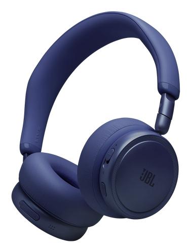 Auriculares inalámbricos - JBL LIVE 680 NC, Supraaurales, Bluetooth 6.0, Cancelación de ruido adaptativa 2.0, Sonido Espacial, 80h autonomía, Azul