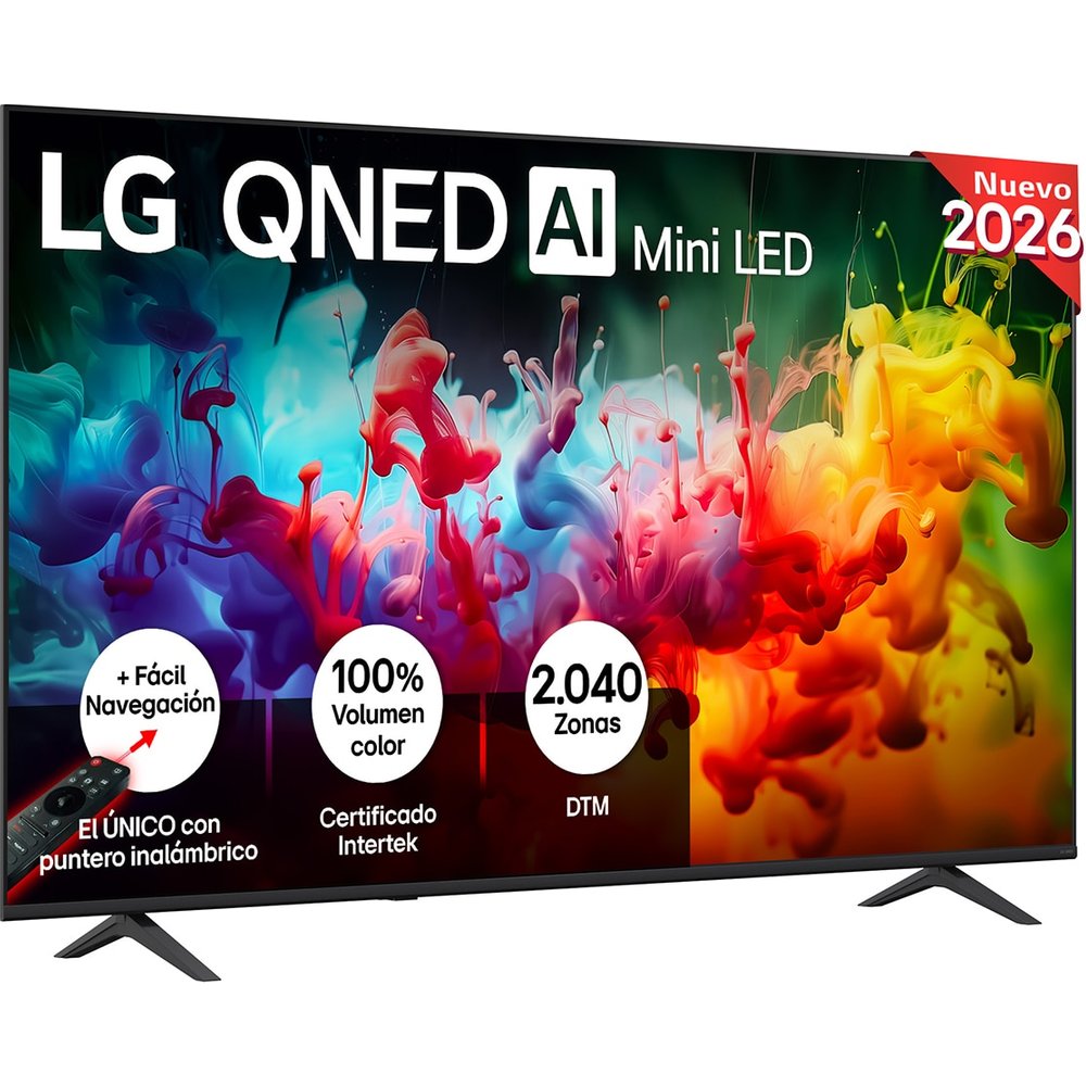 LG 75QNED70B6C Smart TV QNED MiniLED 75" 4K α7 AI Gen9 Negro