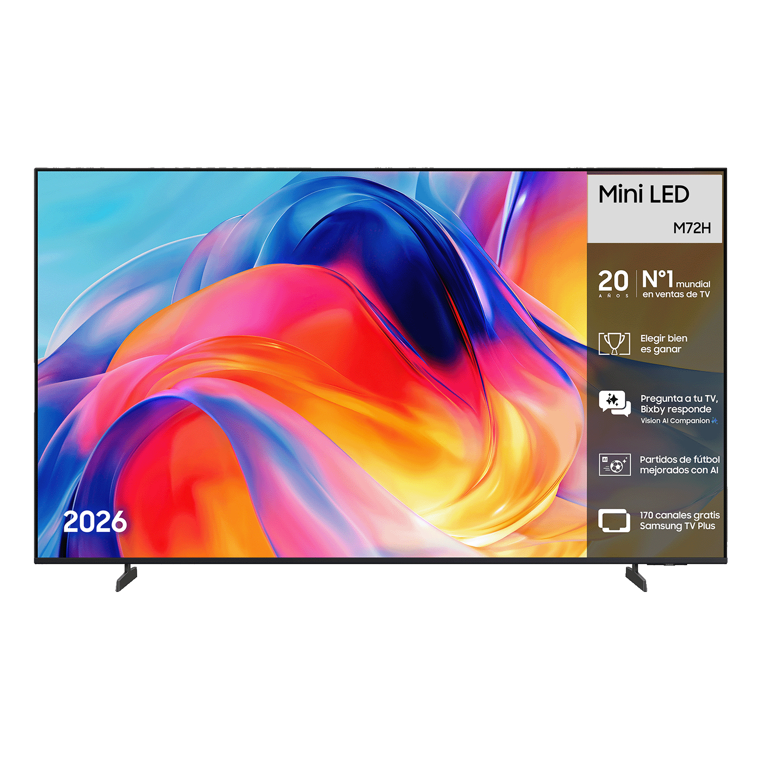 TELEVISOR SAMSUNG TU43M72HAUXXC 43" MINI LED 4K