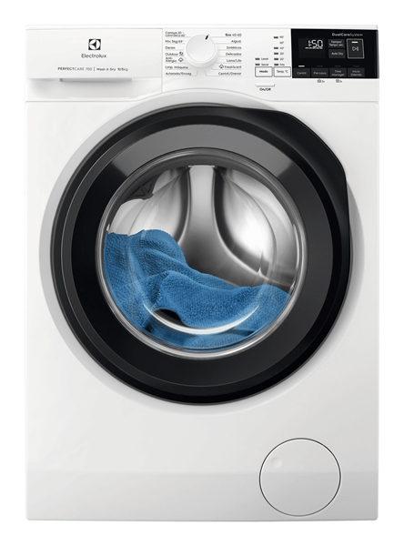 Electrolux Lavadora secadora de libre instalación Serie 700 DualCare de 9.0 kg EW7W4943EB