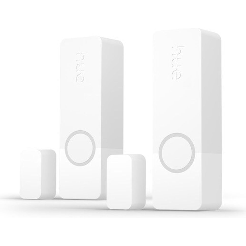 Philips - Pack de 2 Sensores de contacto de seguridad Philips Hue blanco.