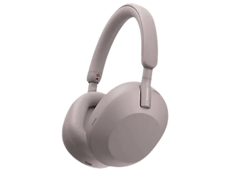 Auriculares inalámbricos - Sony WH-1000XM5P, Cancelación ruido (Noise Cancelling), 30h, Hi-Res, Carga Rápida, Con Asistente, Bluetooth, Diadema, Rosa