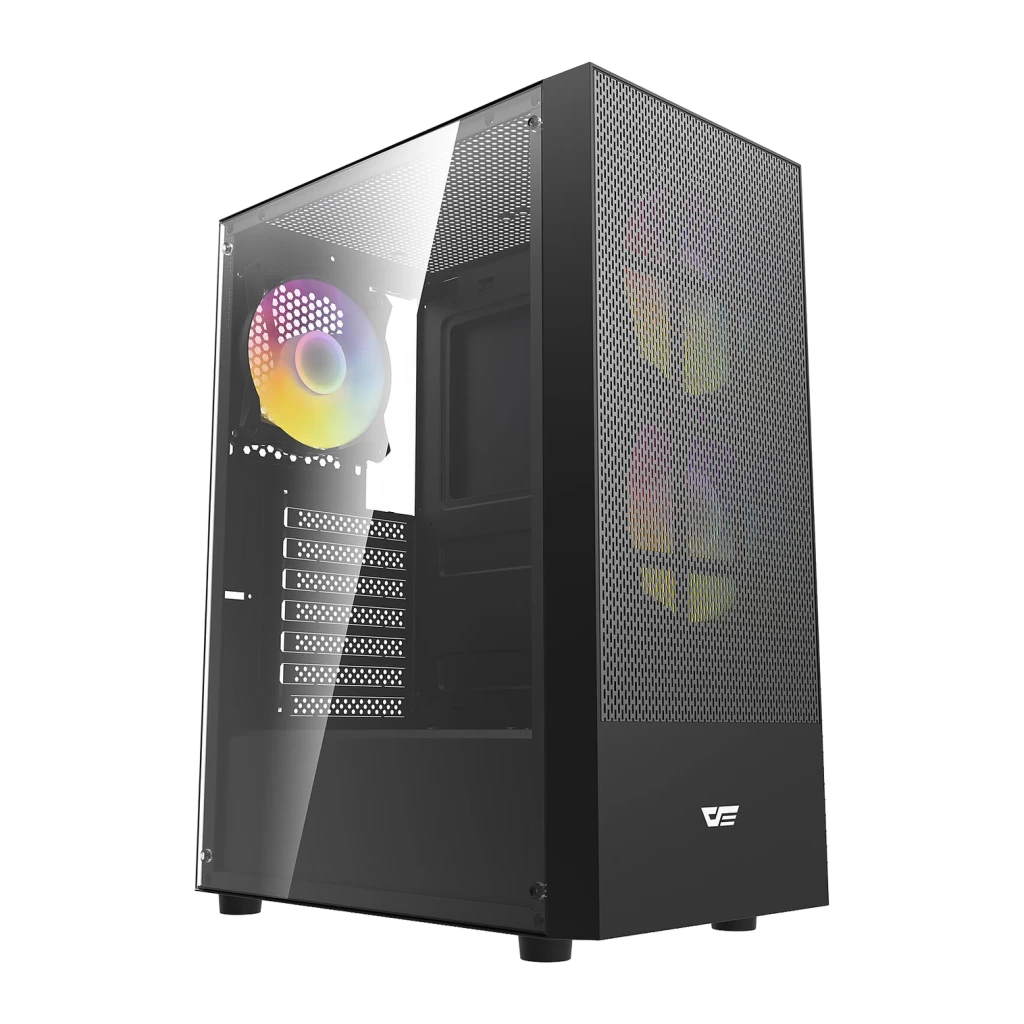 Caja PC Darkflash A290 Midi Tower Cristal Templado ATX / M-ATX / ITX Negro
