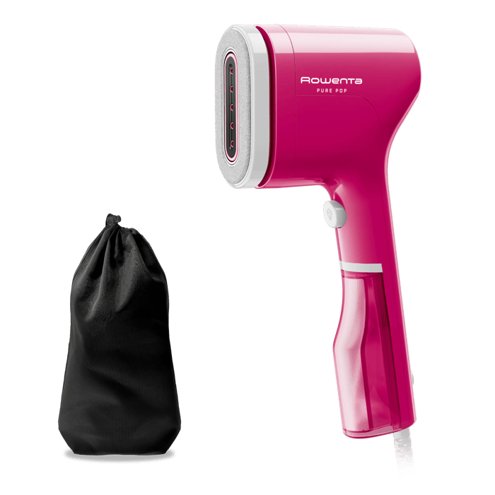Rowenta Pure Pop Rosa de Rowenta, Plancha vertical, Salida de vapor 20 g/min,