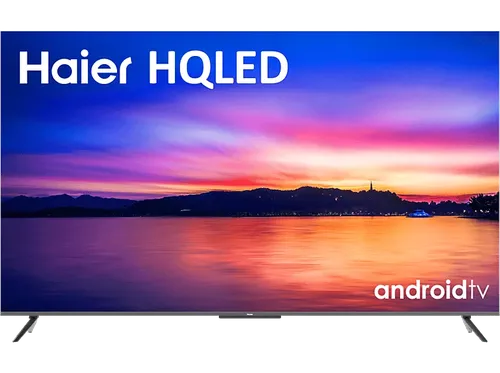 TV HQLED 58"- Haier P8 Series H58P800UG, UHD 4K, Smart (Android 11), HDR Dolby Atmos-Vision, Control por Voz, Negro