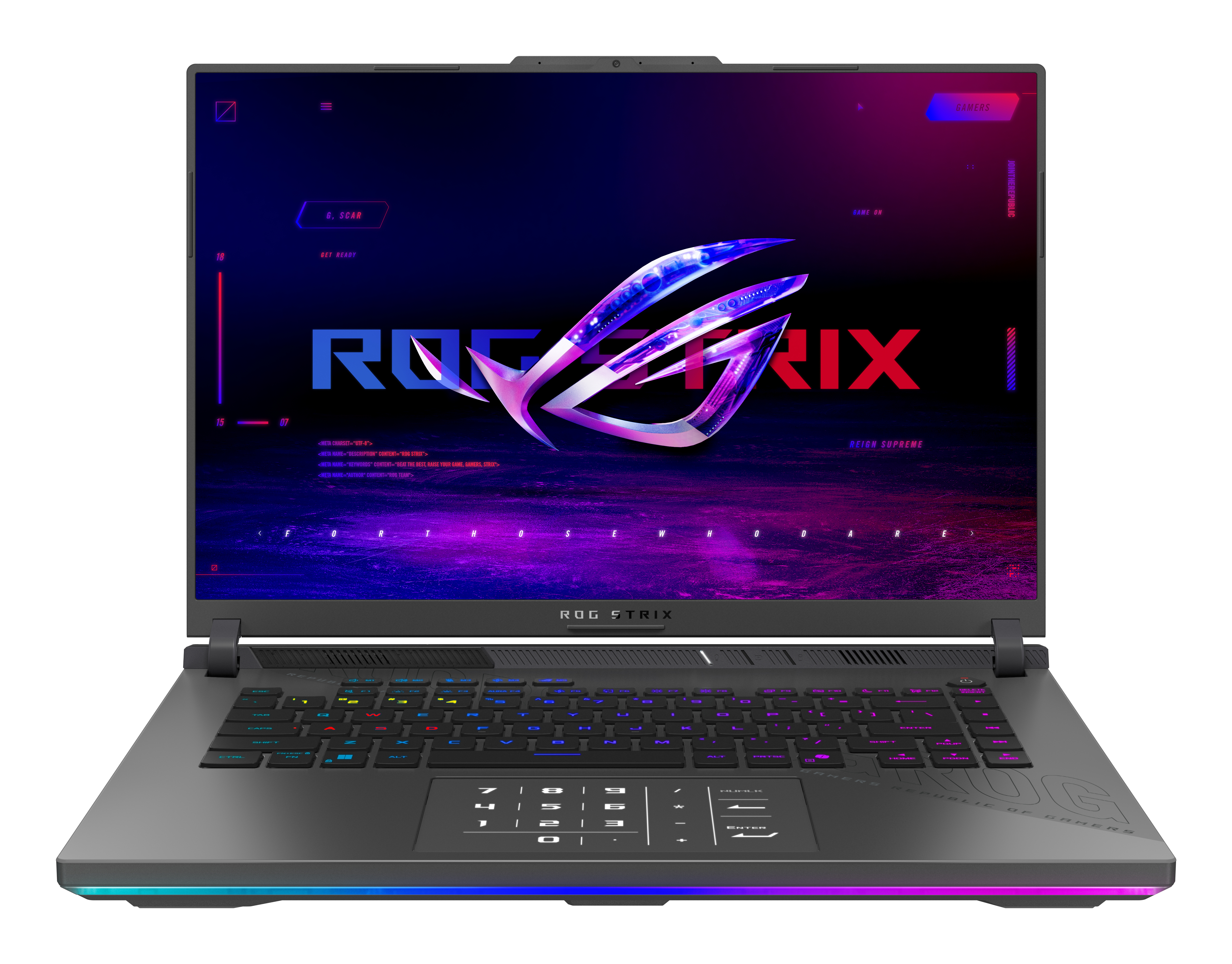 Asus ROG Strix G16 G614FR-TS365 AMD Ryzen 9 9955HX RTX 5070 Ti 16GB 1TB 16" FreeDOS