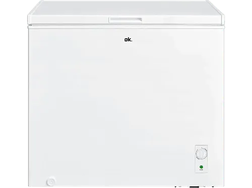Congelador horizontal - ok. OFZ 171 E W, 198 l, 84.5 cm, Control temperatura, 4 estrellas, Blanco