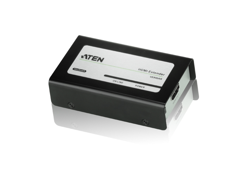 Receptor HDMI sobre Cat 5 (1080p a 40 m) - 1920 x 1200 VE800AR-AT-G