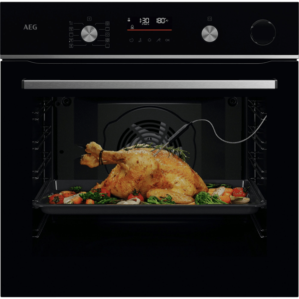 HORNO AEG OR6PB51WSB PIROLITICO CON VAPOR MULTIFUNCION INOX