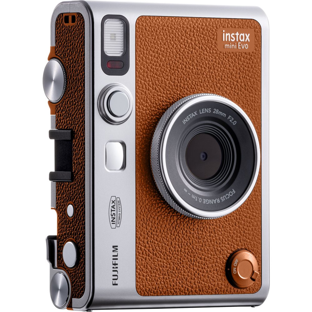 Fujifilm - Cámara instantánea híbrida Fujifilm Instax mini Evo.