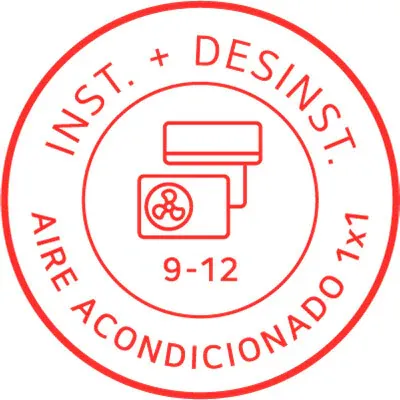 Instalación y Desinstalación de Aire Acondicionado LG 1x1 (9-12 BTU) - Inst y Desinst de Aire Acondicionado 1x1 (9-12)