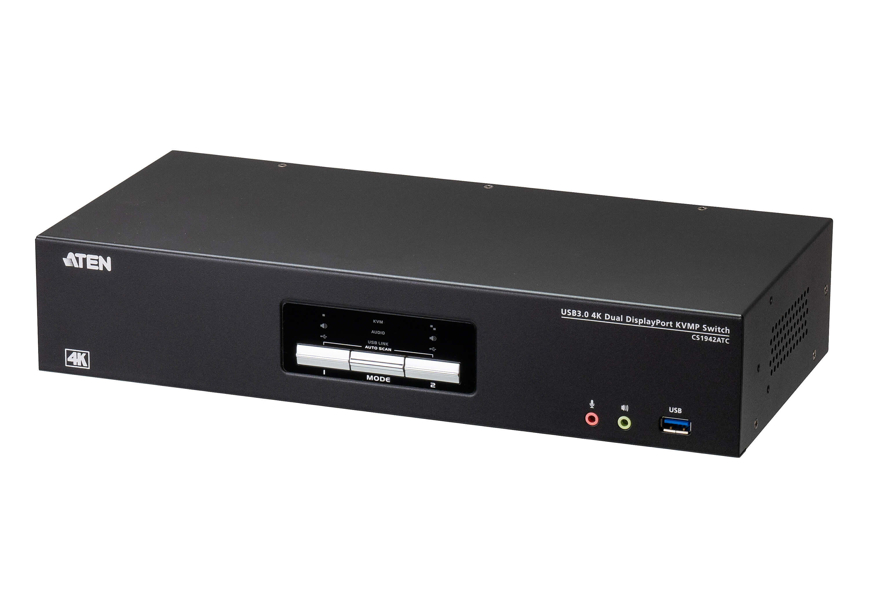 ATEN CS1942ATC interruptor KVM Negro CS1942ATC-AT-G