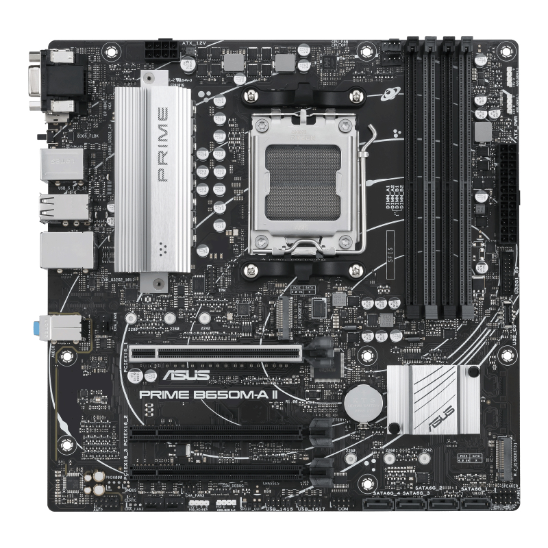 ASUS PRIME B650M-A II-CSM AMD B650 Zócalo AM5 micro 90MB1EH0-M0EAYC