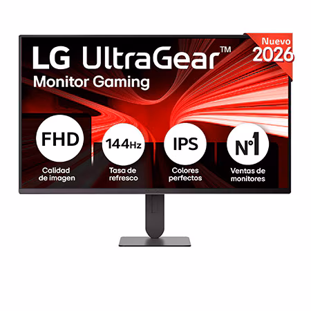 Monitor Gaming LG UltraGear 24'' , FHD, 144 Hz, 1 ms - 24G414B-B