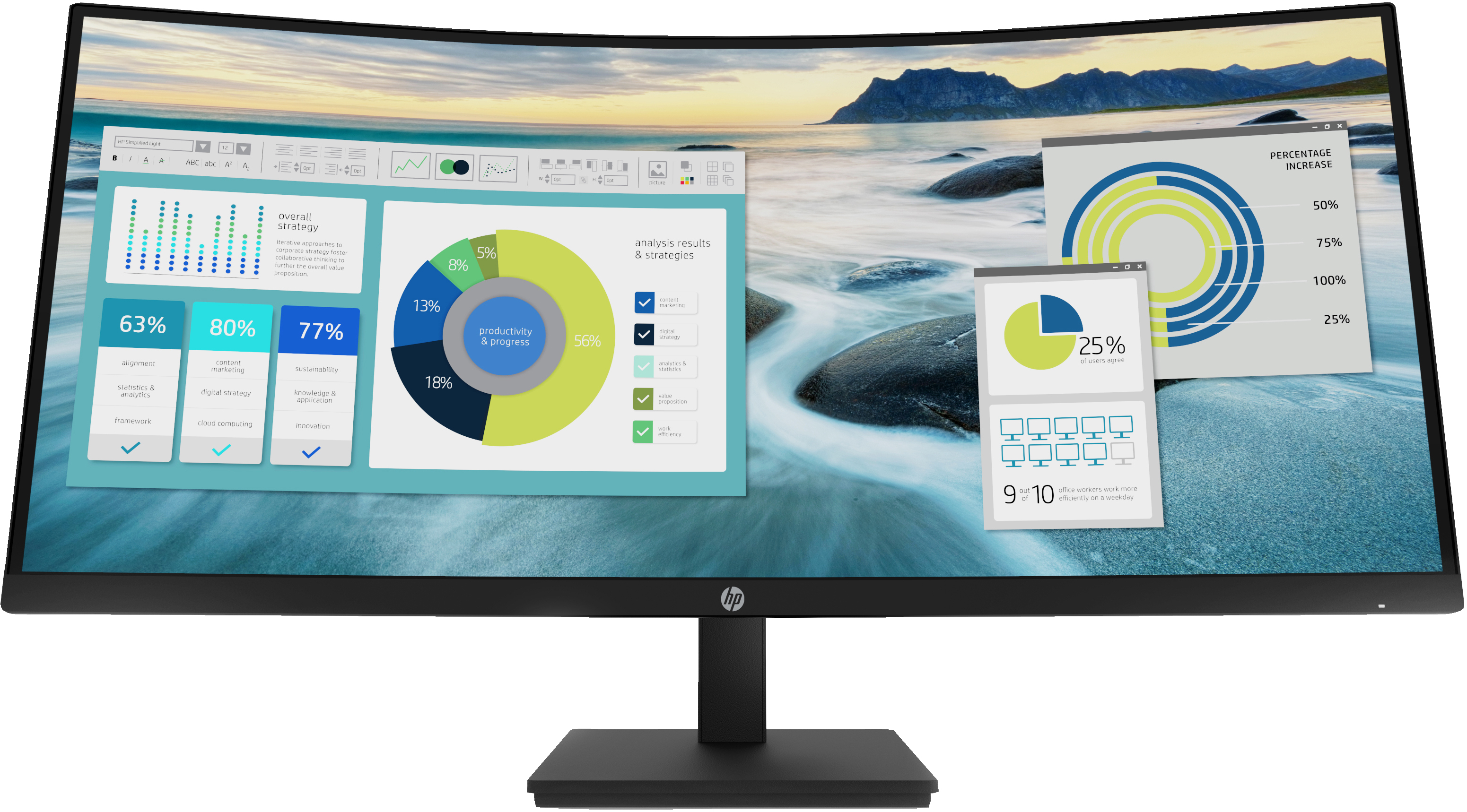 HP P34hc G4 86,4 cm (34") 3440 x 1440 Pixeles Quad HD LED 21Y56AA#ABB
