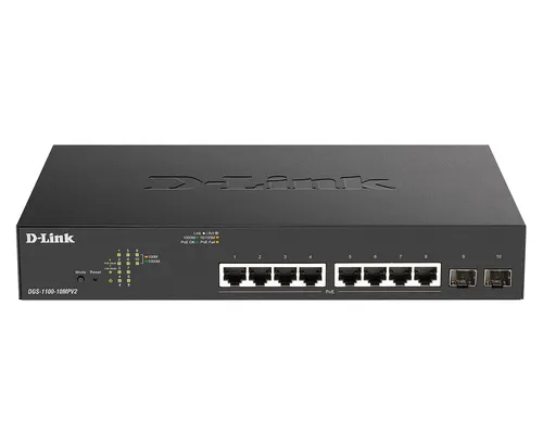 D-Link DGS-1100-10MPV2 switch Gestionado Gigabit DGS-1100-10MPV2