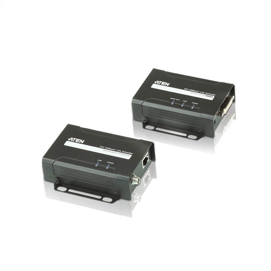 ATEN VE601 Transmisor y receptor de señales AV Negro VE601-AT-G