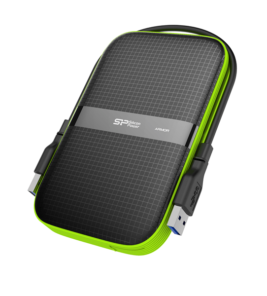 Silicon Power Armor A60 HDD 1TB 2.5" USB 3.2 Resistente Golpes Agua Negro