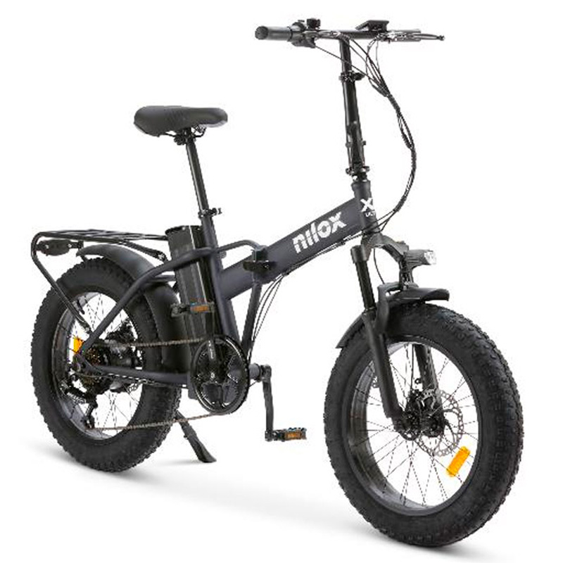 Nilox eBike X8 Ultra 13000M Ah Suspensión Delantera Plegable Azul