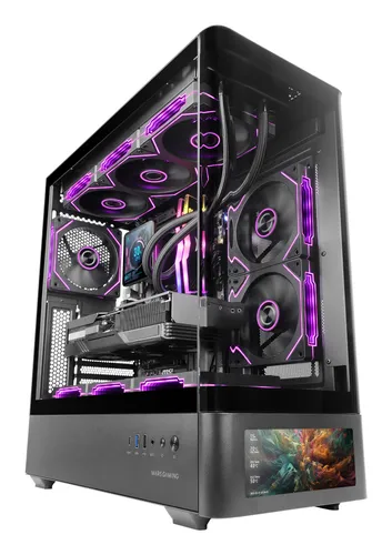 MARS GAMING Caja ATX Pantalla IPS 7,2