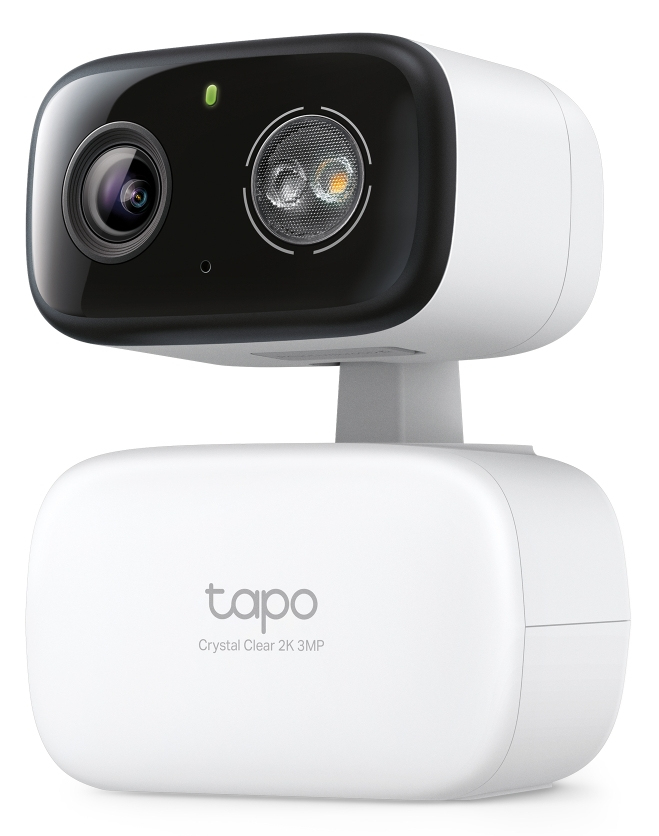 Cámara de vigilancia IP - TP-Link Tapo C216, 360º, para Interior o Exterior, Resolución 2K 3MP, Visión Nocturna a Color, Detección IA Gratuita