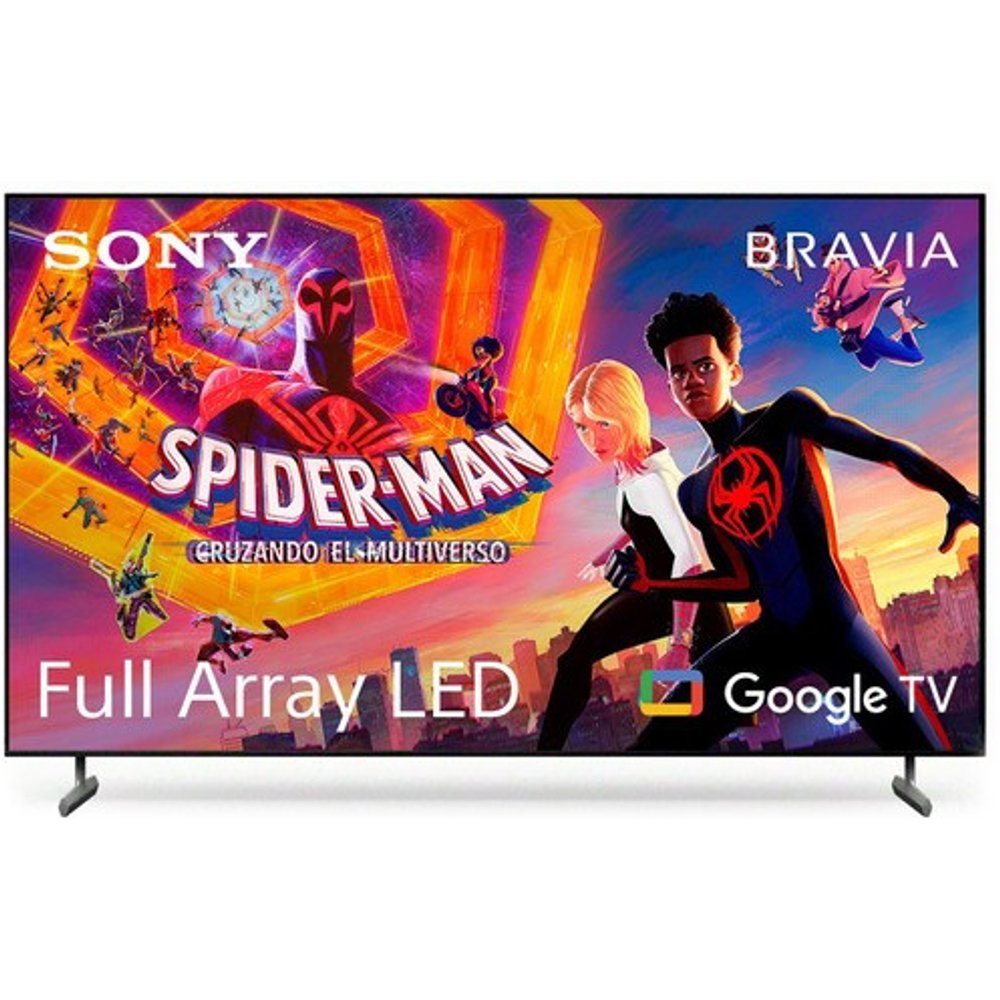 Sony - TV 65" Sony BRAVIA KD-65X85L LED, Full Array LED, 4K HDR, Google TV, Smart TV, Diseño sin bordes.