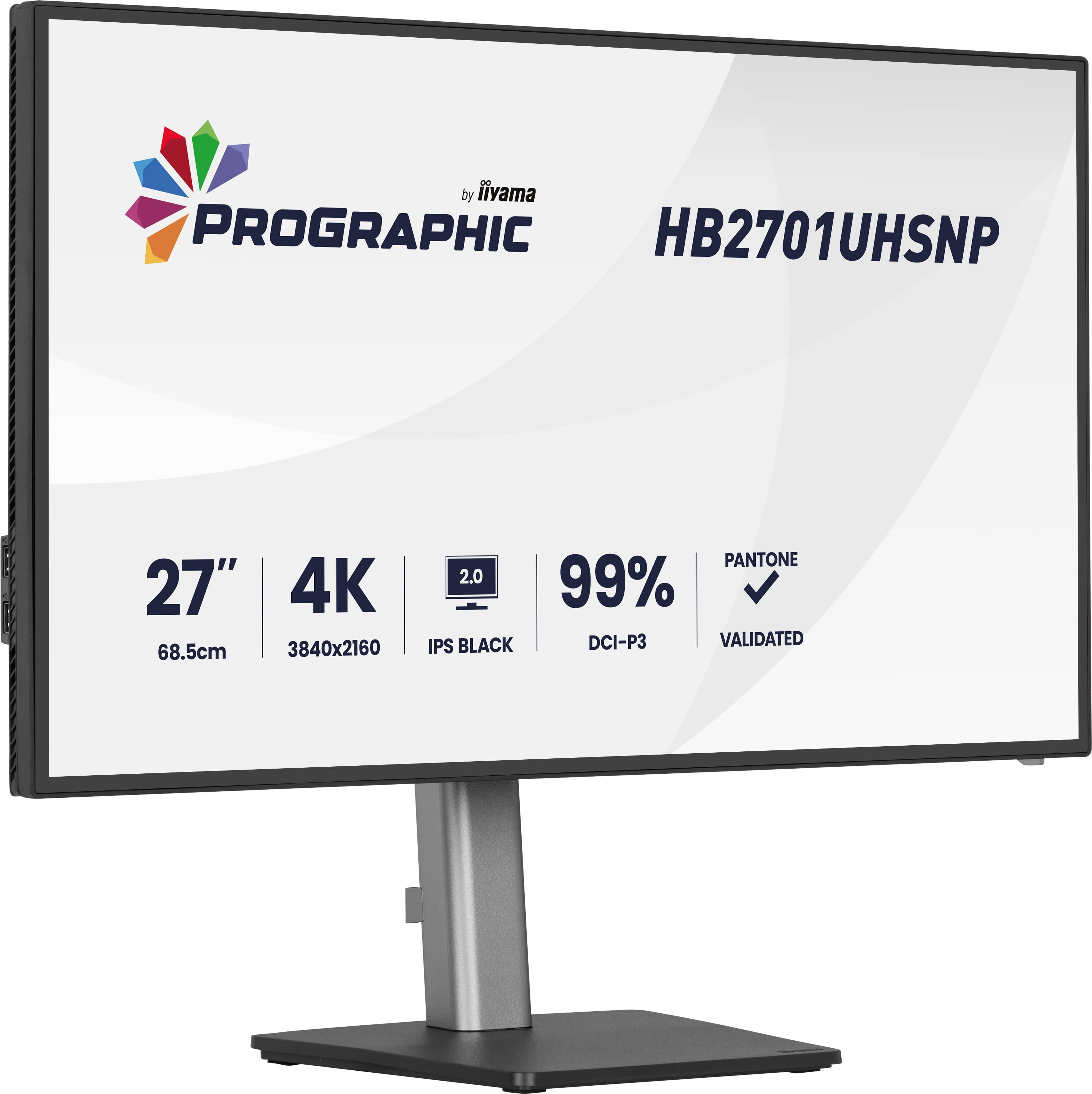 iiyama HB2701UHSNP-B1 Monitor ProGraphic 27" IPS NEGRO HB2701UHSNP-B1