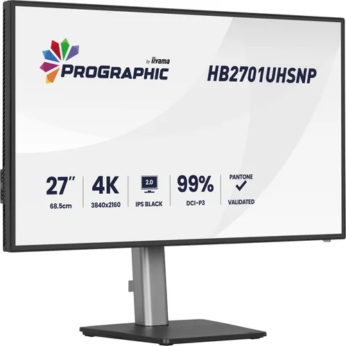 iiyama HB2701UHSNP-B1 Monitor ProGraphic 27" IPS NEGRO HB2701UHSNP-B1