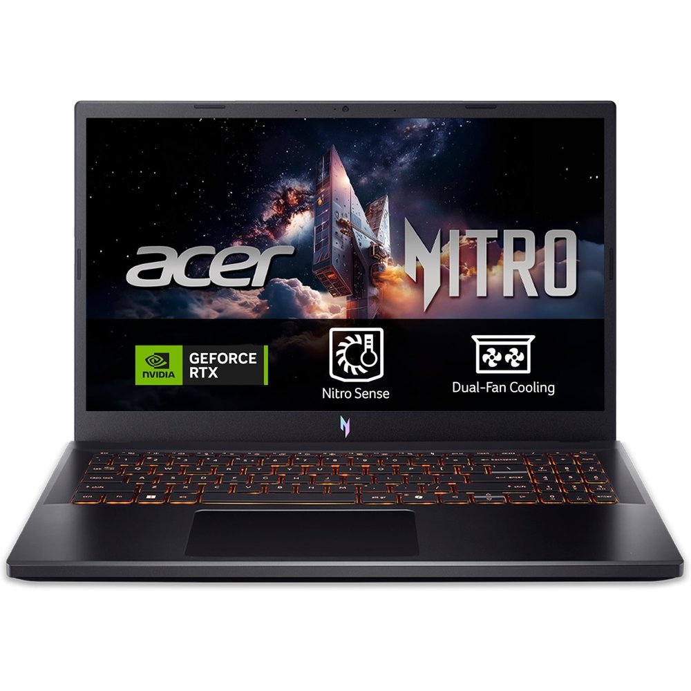 Acer - Portátil Gaming Acer Nitro V 15 ANV15-52, Intel Core i9-13900H, 16GB, 1TB SSD, Nvidia GeForce RTX 5050 8GB, 15,6", Sin Sistema Operativo.