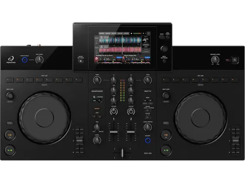 Controladora DJ - AlphaTheta XDJ-AN, Pantalla Táctil 7", Wi-Fi, Bluetooth, Negro