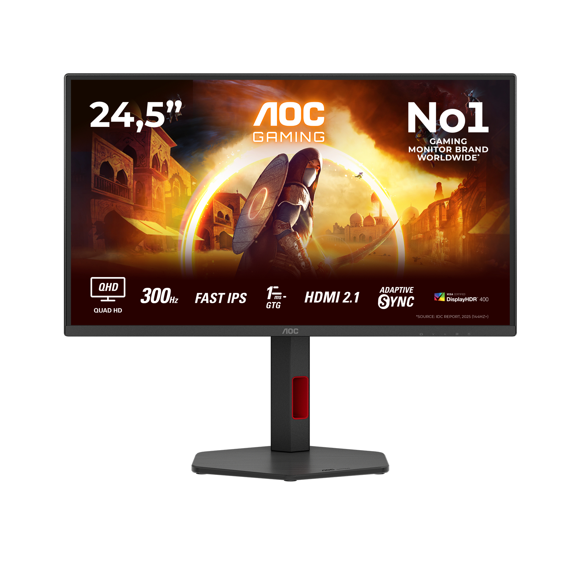 AOC G4 Q25G4SR pantalla para PC 62,2 cm (24.5") 2560 x 1440 Q25G4SR