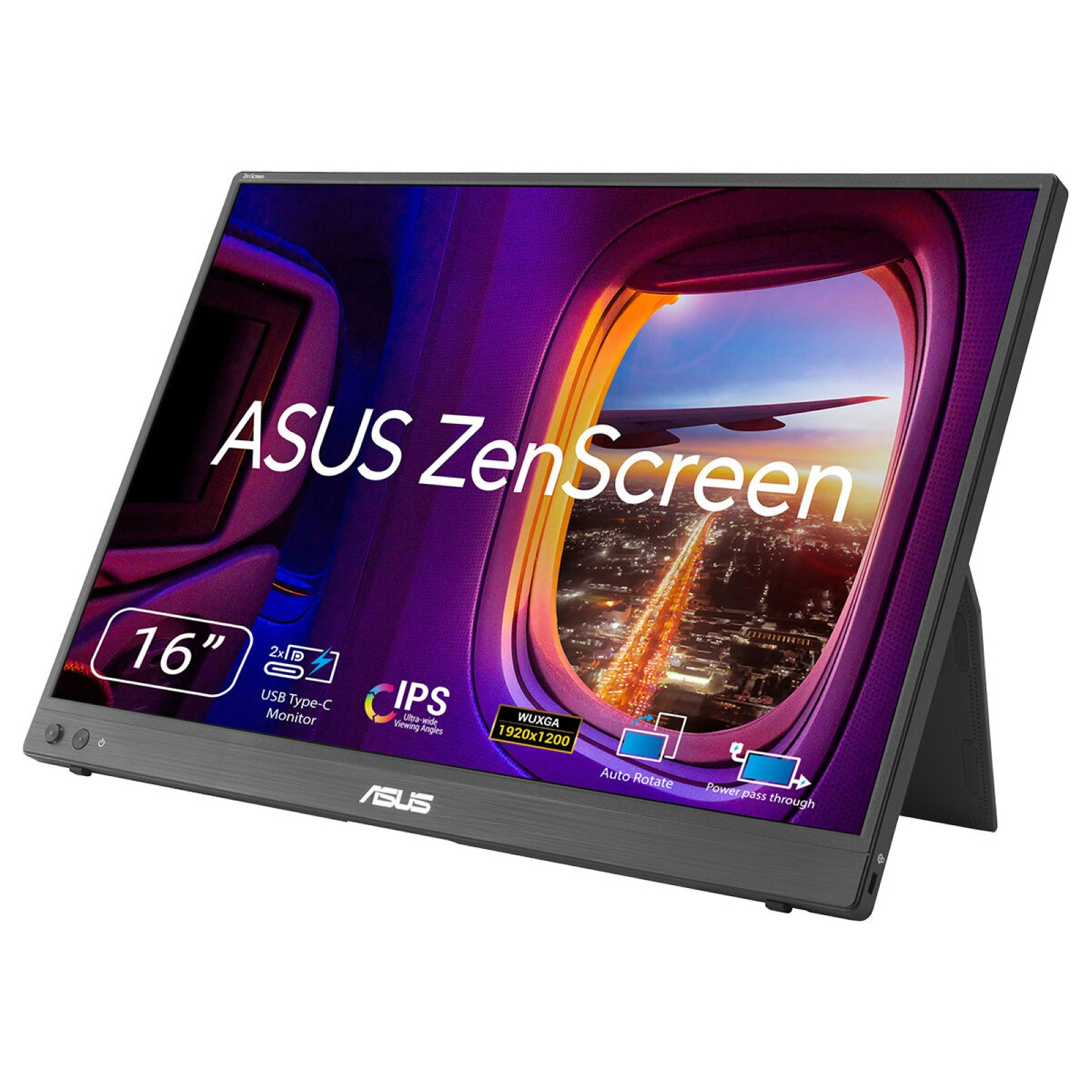 MONITOR Asus MB16FC ZenScreen 16" IPS 1920 x 1200