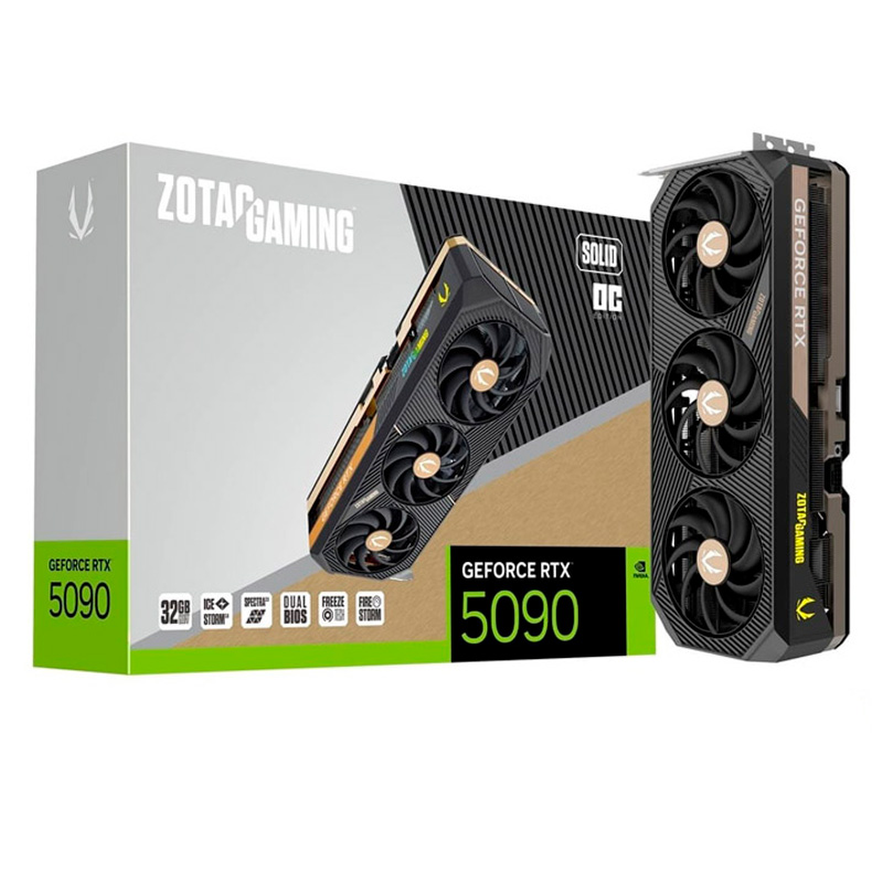Zotac Gaming GeForce RTX 5090 SOLID OC 32GB GDDR7 DLSS4