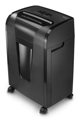 Destructora de papel - Hama 00050590, 8 Hojas DIN-A4, 20L, 380W, Clase Protección 3, Corta CD/DVD/Bly-ray, 62 dB(A), Negro