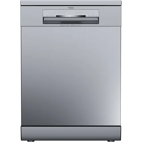 Lavavajillas - Teka DFS 86850, 14 servicios, 8 Programas, 60 cm, Acero inoxidable