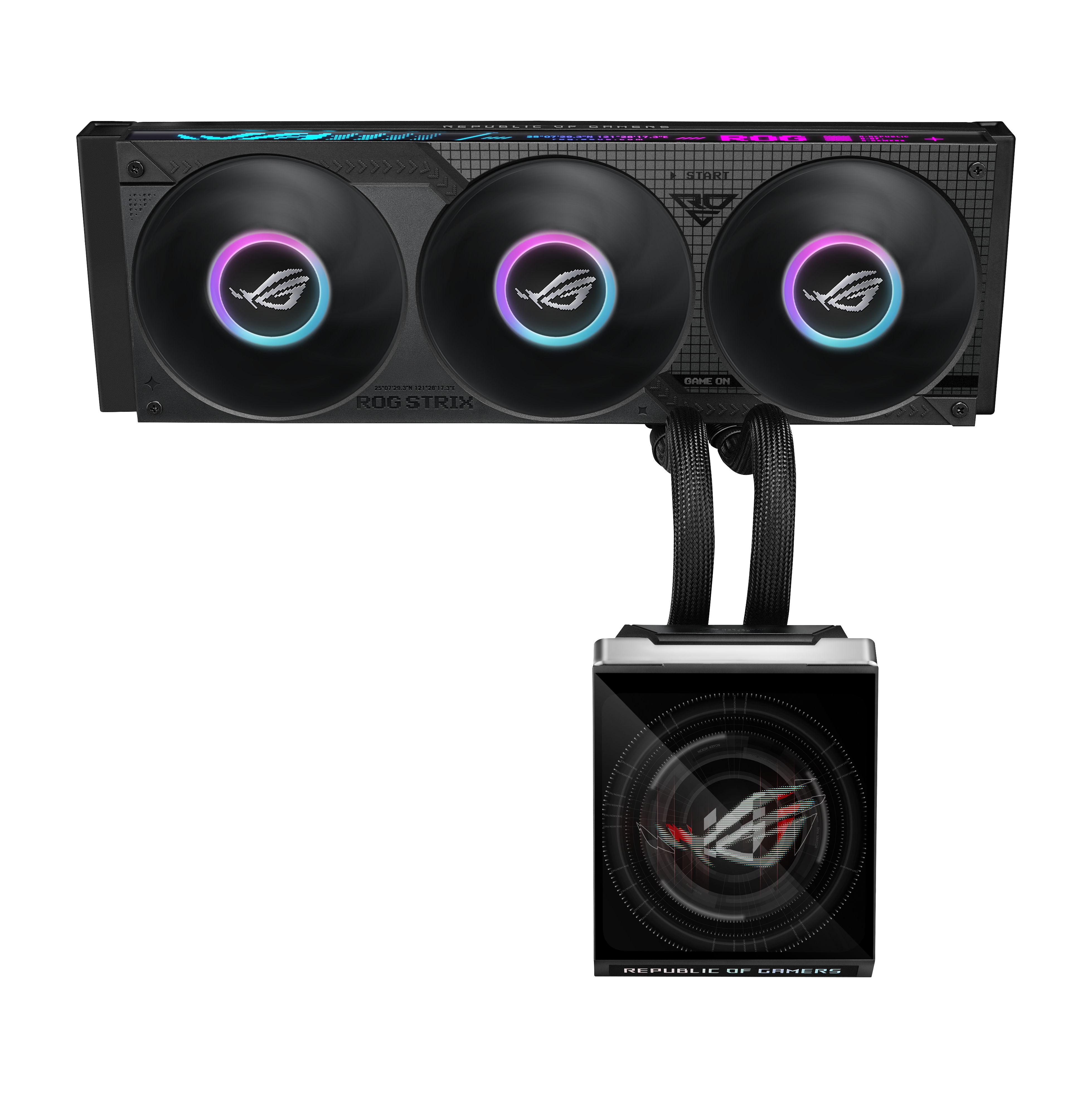 Asus ROG Strix SLC IV 360 ARGB LCD Negro