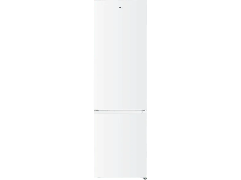 Frigorífico combi - ok. OFK 631 E NF W, No frost, 201 cm, 326 l, Alarma puerta abierta, Blanco