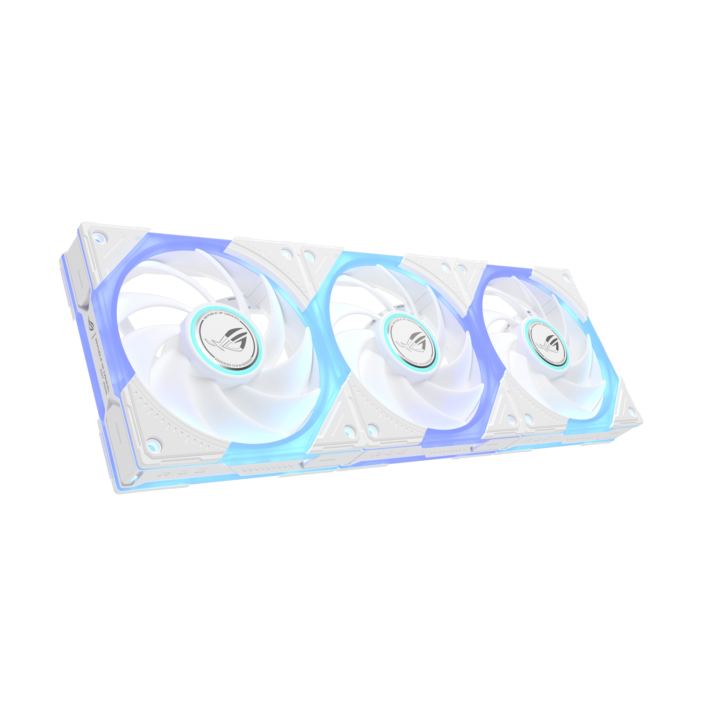 Asus ROG Eurux GR120 ARGB 120mm Triple Pack Blanco