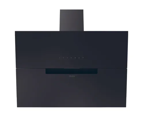 Campana decorativa - Haier HADG9CBS4BWIFI, 5, Extracción máxima 937 m³/h, 5 Velocidades, 90 cm, Wi-Fi, Negro