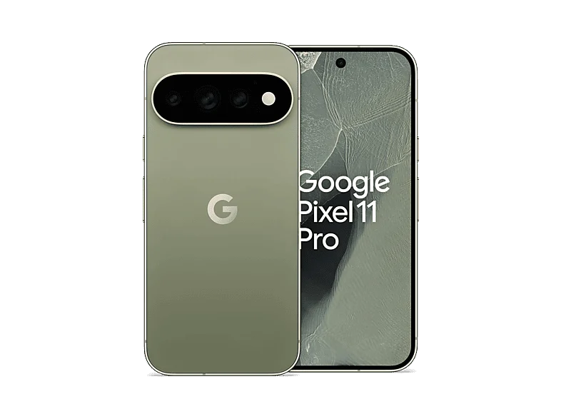 Google Pixel 11 Pro, Verde oliva, 256GB, 12GB RAM, 6.34" OLED, Tensor G6, 4850 mAh