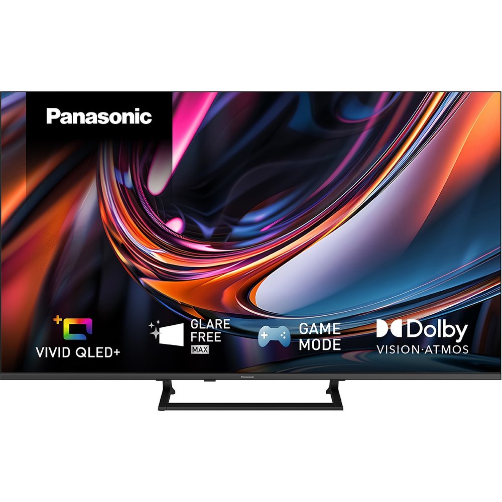 Panasonic - TV QLED 108 cm (43") Panasonic TV-43W80CEZS, UHD 4K, Vivid+ Antirreflejos.