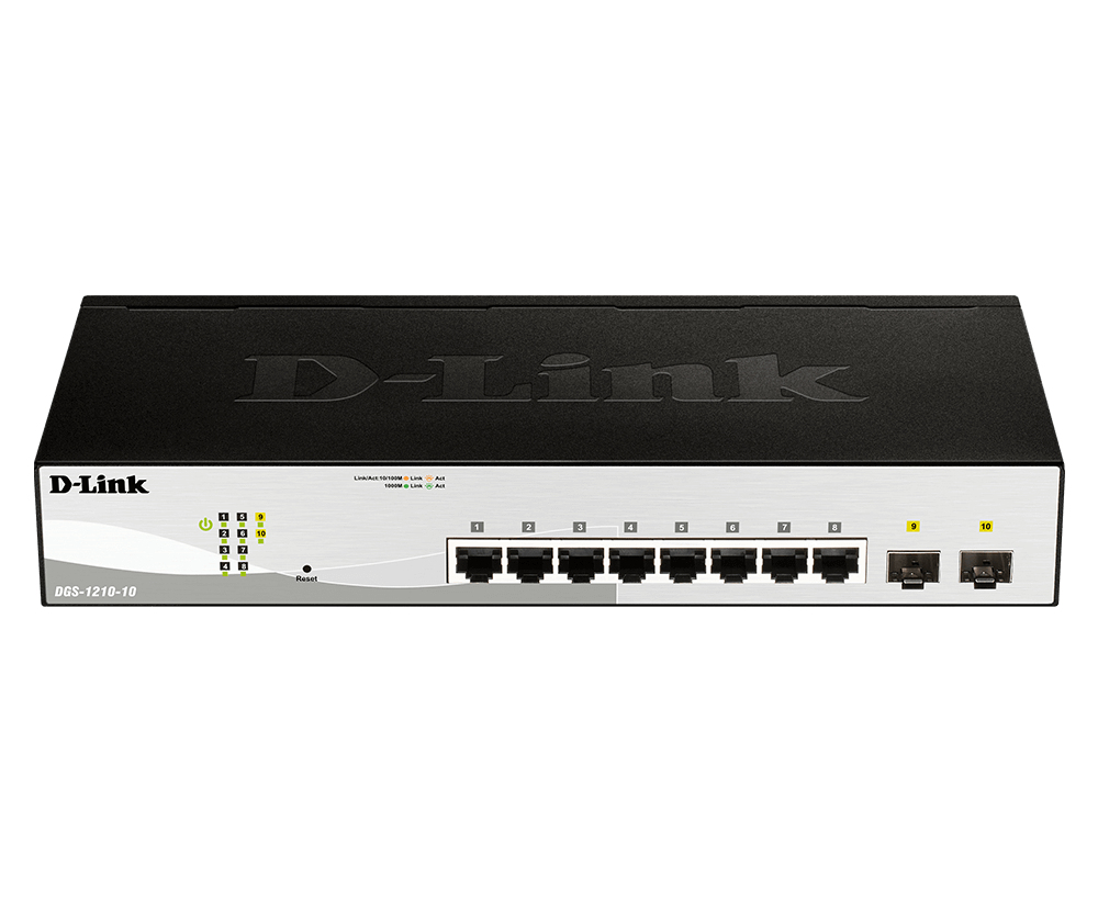 D-Link DGS-1210-10/E 10-Port Layer2 Smart Managed DGS-1210-10/E
