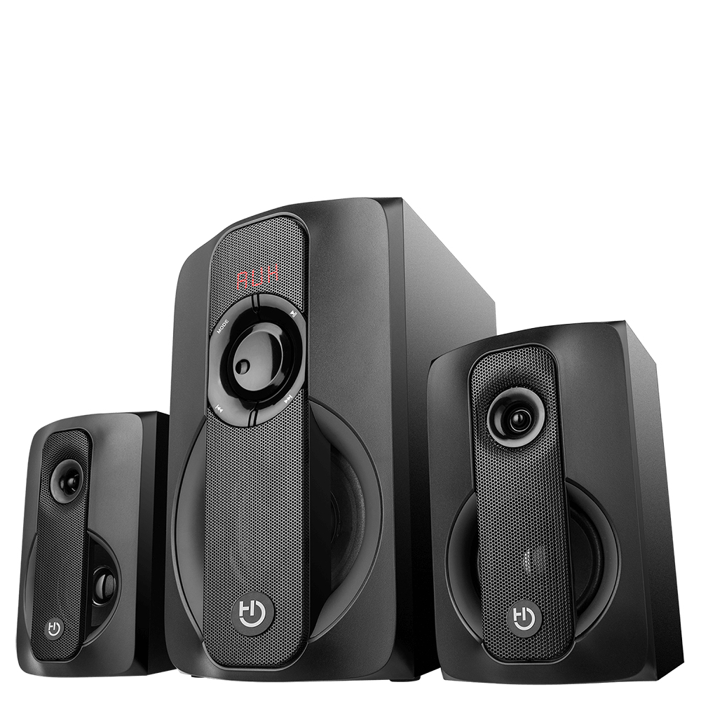 ALTAVOCES 2.1 HIDITEC H400 BLUETOOTH/SD/USB DARK EDITION