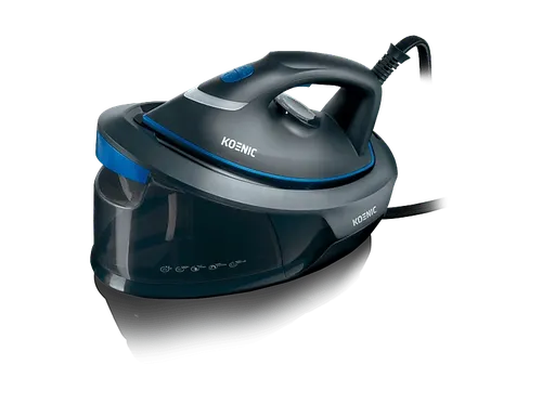 Centro de planchado - KOENIC KST 81525, 2200 W, 420g/min, 8 bar, Cerámica, Antracita y azul
