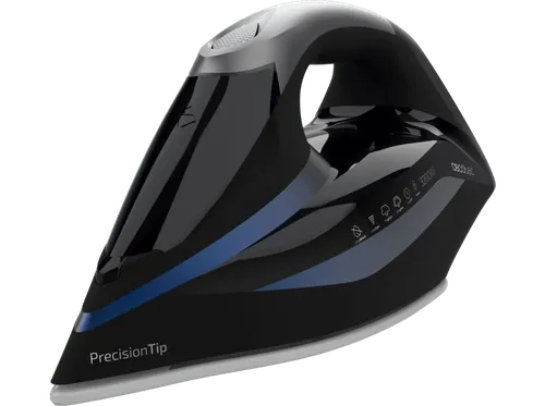 Plancha de vapor - Cecotec IronHero 3200 Double Steam i-Pump Max, W, Bomba automática, Doble salida y golpe 285 g/min, Negro