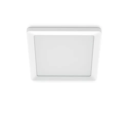 Philips - Plafón Valen cuadrado blanco 13W regulable 2200-2700-4000-6500K + mando.
