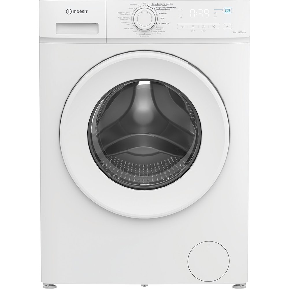 Indesit - Lavadora Indesit 8 kg - 1.400 rpm - IMA 864 MY TIME SPT.